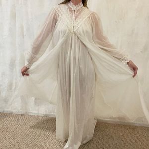 70’s Peignoir Nylon set
